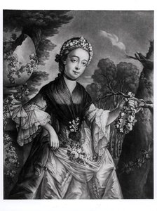 Elizabeth Chudleigh (1720-88) Contessa di Bristol e Duchessa di Kingston da English School